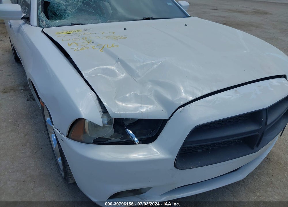 2014 DODGE CHARGER SE VIN: 2C3CDXBG8EH262716