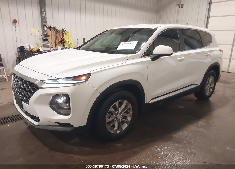 2019 HYUNDAI SANTA FE SE VIN: 5NMS2CAD1KH121726