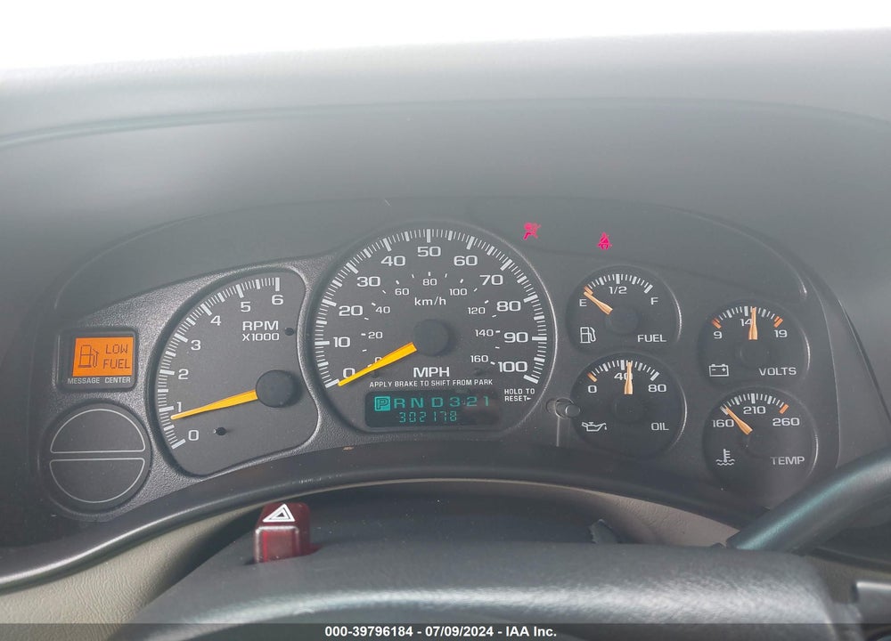 2000 CHEVROLET SILVERADO 1500 LT VIN: 2GCEK19T8Y1234292