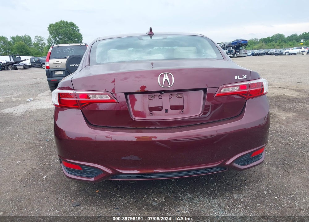 2016 ACURA ILX PREMIUM PACKAGE/TECHNOLOGY PLUS PACKAGE VIN: 19UDE2F70GA006177