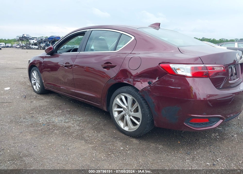 2016 ACURA ILX PREMIUM PACKAGE/TECHNOLOGY PLUS PACKAGE VIN: 19UDE2F70GA006177