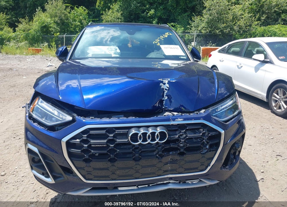 2022 AUDI Q5 PREMIUM 45 TFSI S LINE QUATTRO S TRONIC VIN: WA1GAAFY5N2075121