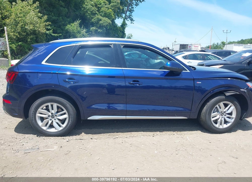 2022 AUDI Q5 PREMIUM 45 TFSI S LINE QUATTRO S TRONIC VIN: WA1GAAFY5N2075121