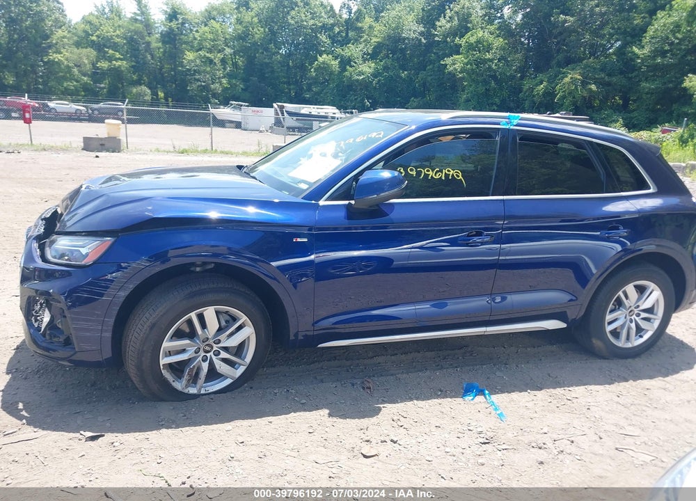 2022 AUDI Q5 PREMIUM 45 TFSI S LINE QUATTRO S TRONIC VIN: WA1GAAFY5N2075121