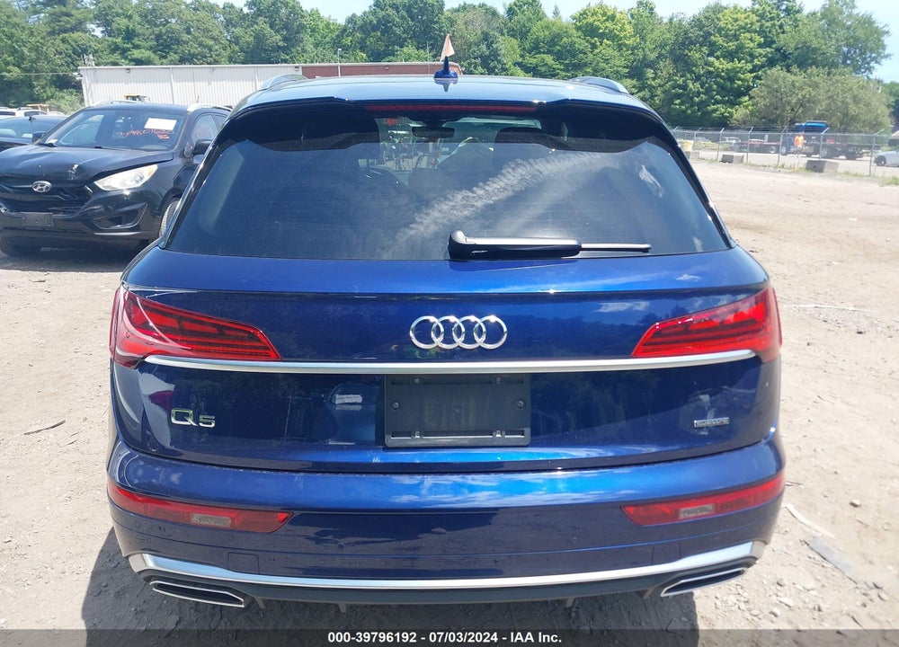 2022 AUDI Q5 PREMIUM 45 TFSI S LINE QUATTRO S TRONIC VIN: WA1GAAFY5N2075121