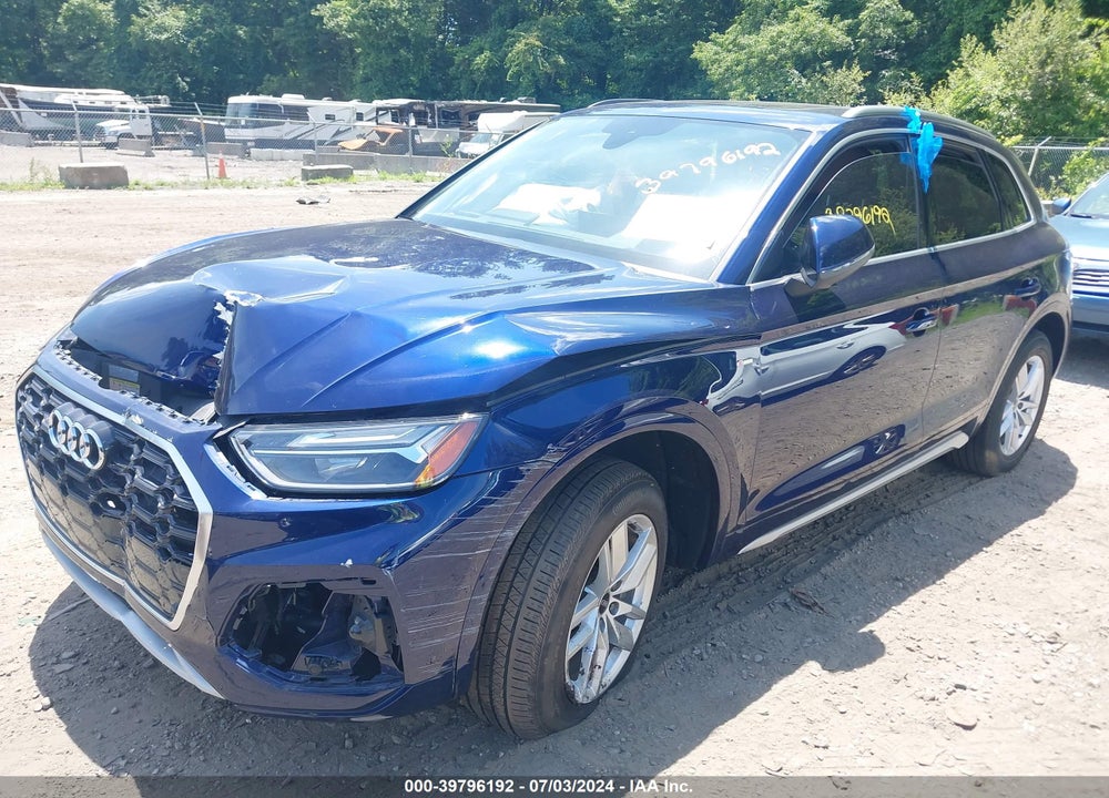 2022 AUDI Q5 PREMIUM 45 TFSI S LINE QUATTRO S TRONIC VIN: WA1GAAFY5N2075121