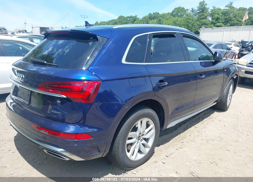 2022 AUDI Q5 PREMIUM 45 TFSI S LINE QUATTRO S TRONIC VIN: WA1GAAFY5N2075121