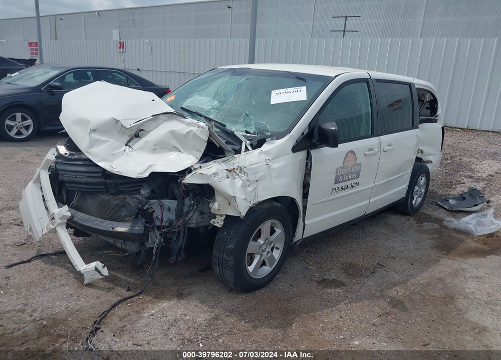 2010 DODGE GRAND CARAVAN SE VIN: 2D4RN4DEXAR175968