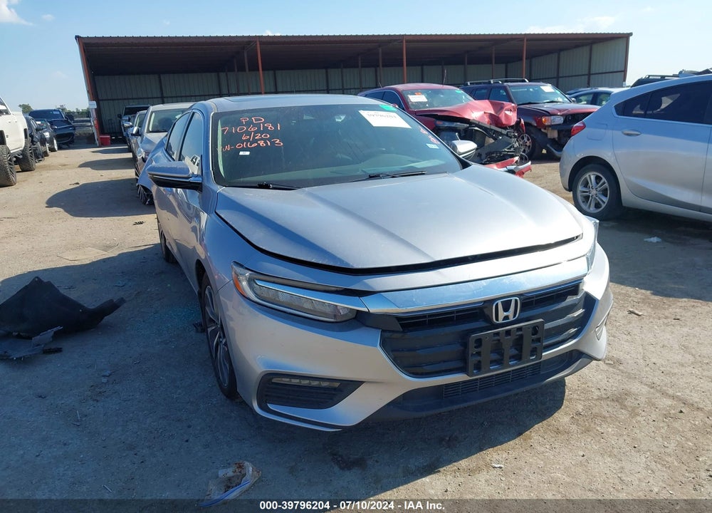 2022 HONDA INSIGHT TOURING VIN: 19XZE4F93NE016813