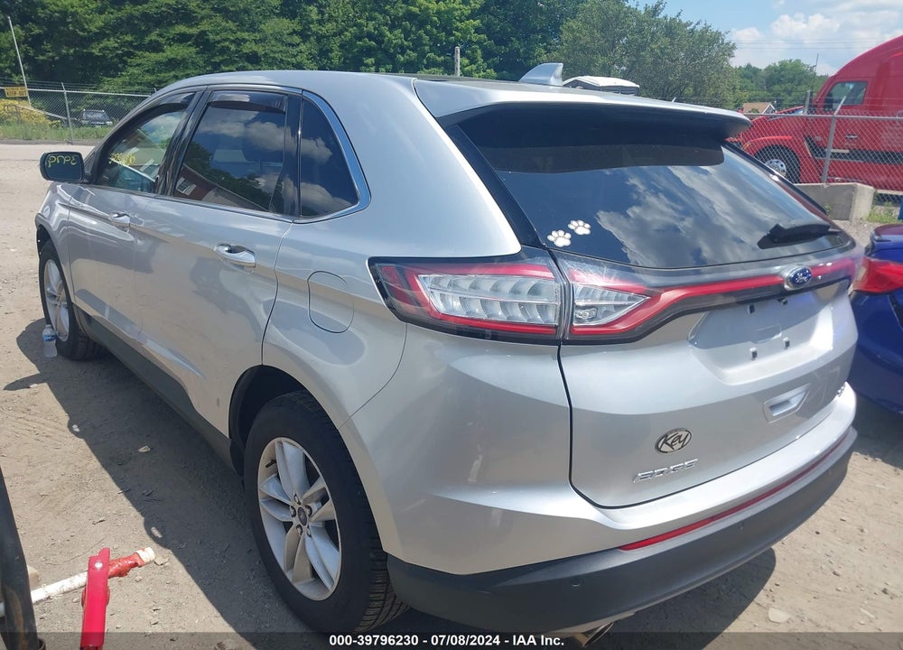 2015 FORD EDGE SEL VIN: 2FMTK4J89FBB58164