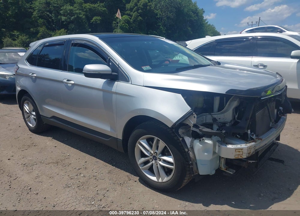 2015 FORD EDGE SEL VIN: 2FMTK4J89FBB58164