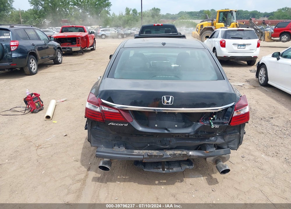 2016 HONDA ACCORD EX-L V-6 VIN: 1HGCR3F01GA025457