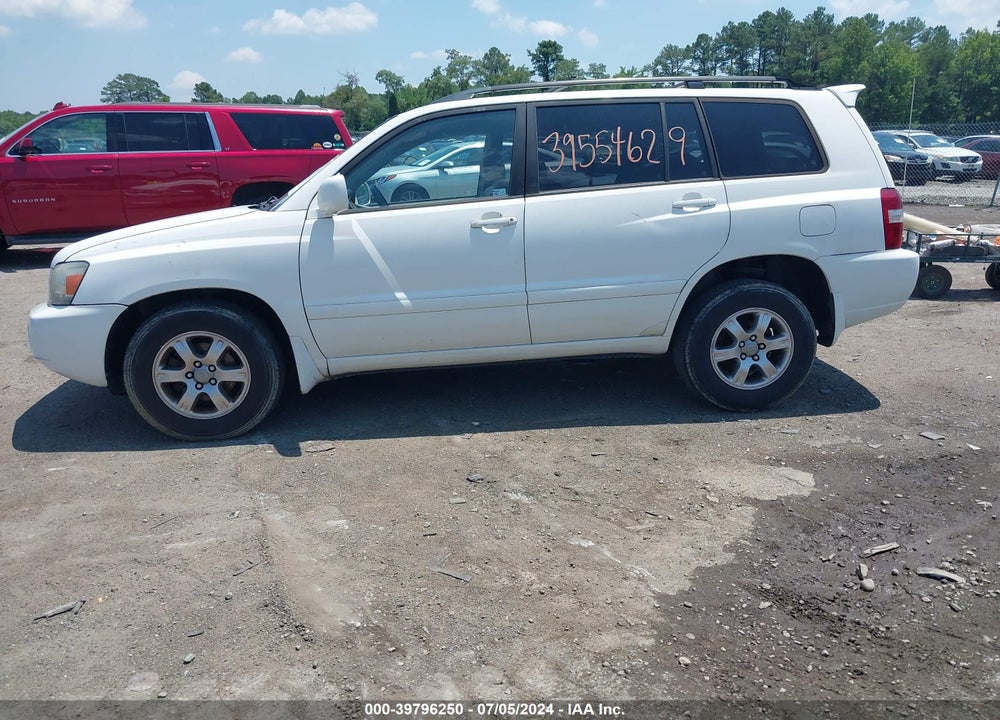 2005 TOYOTA HIGHLANDER VIN: JTEDD21A450124879