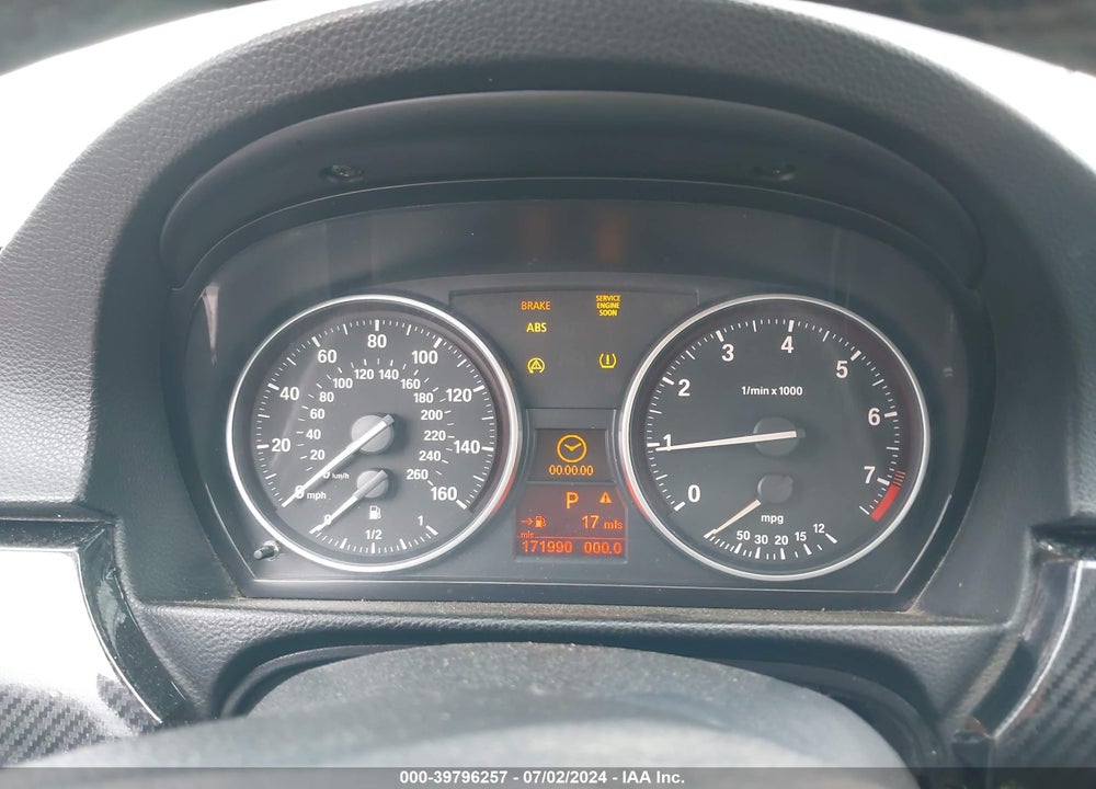 2009 BMW 328I VIN: WBAPH77549NM28555