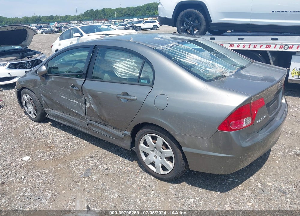 2007 HONDA CIVIC LX VIN: 1HGFA165X7L011436
