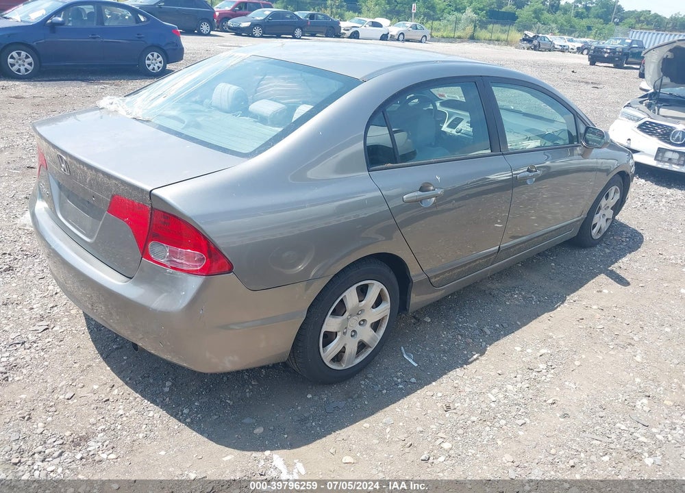 2007 HONDA CIVIC LX VIN: 1HGFA165X7L011436