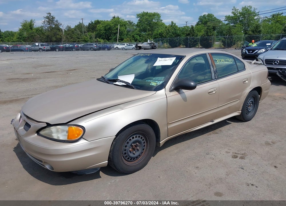 2004 PONTIAC GRAND AM SE VIN: 1G2NE52F74M507843
