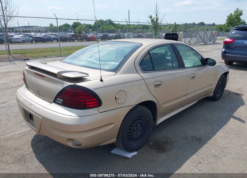 2004 PONTIAC GRAND AM SE VIN: 1G2NE52F74M507843