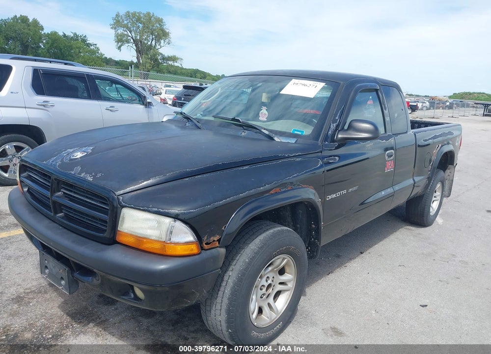 2002 DODGE DAKOTA SPORT VIN: 1B7GG32X72S702684