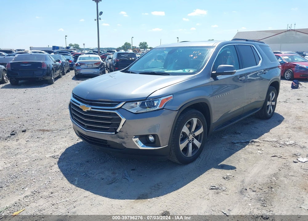 2021 CHEVROLET TRAVERSE AWD LT LEATHER VIN: 1GNEVHKWXMJ141415