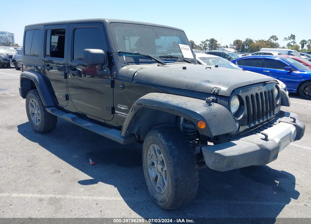 2014 JEEP WRANGLER UNLIMITED SAHARA VIN: 1C4BJWEG7EL128420