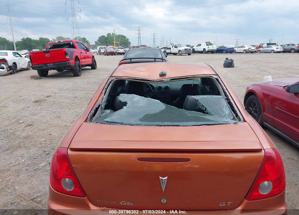 2005 PONTIAC G6 GT VIN: 1G2ZH528854141774