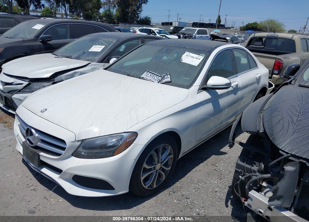 2017 MERCEDES-BENZ C 300 LUXURY/SPORT VIN: 55SWF4JB3HU198844