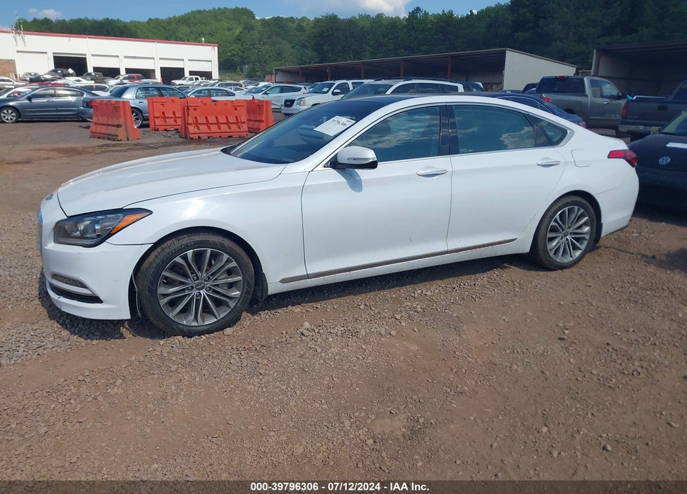 2016 HYUNDAI GENESIS 3.8 VIN: KMHGN4JE3GU110329