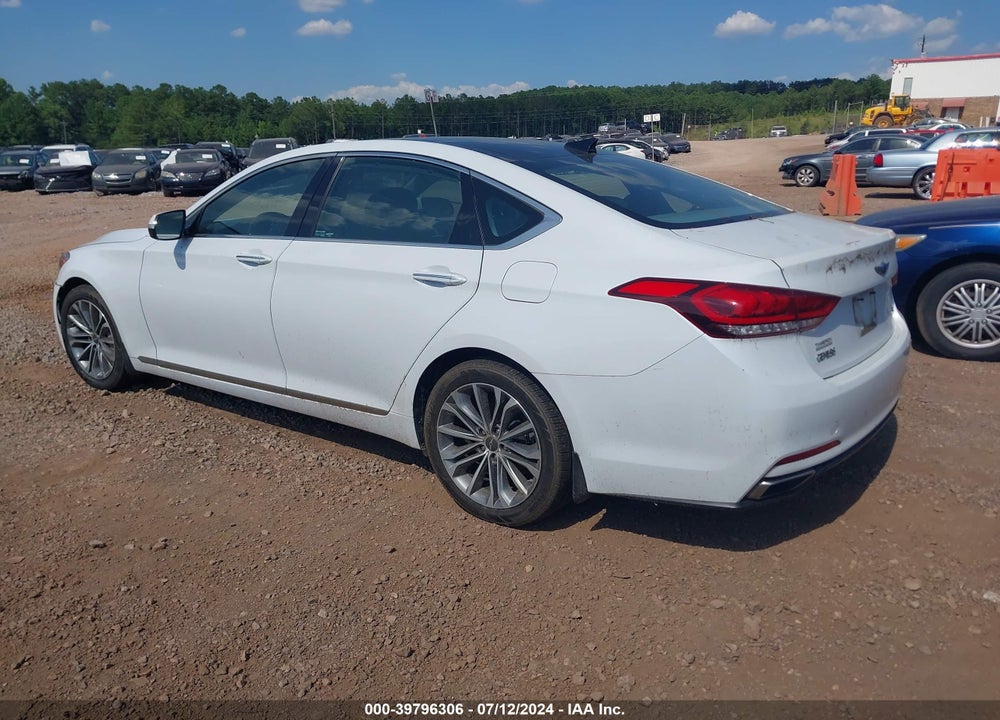 2016 HYUNDAI GENESIS 3.8 VIN: KMHGN4JE3GU110329