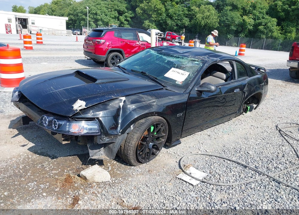 2003 FORD MUSTANG GT VIN: 1FAFP42X73F388214