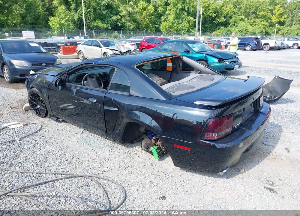 2003 FORD MUSTANG GT VIN: 1FAFP42X73F388214