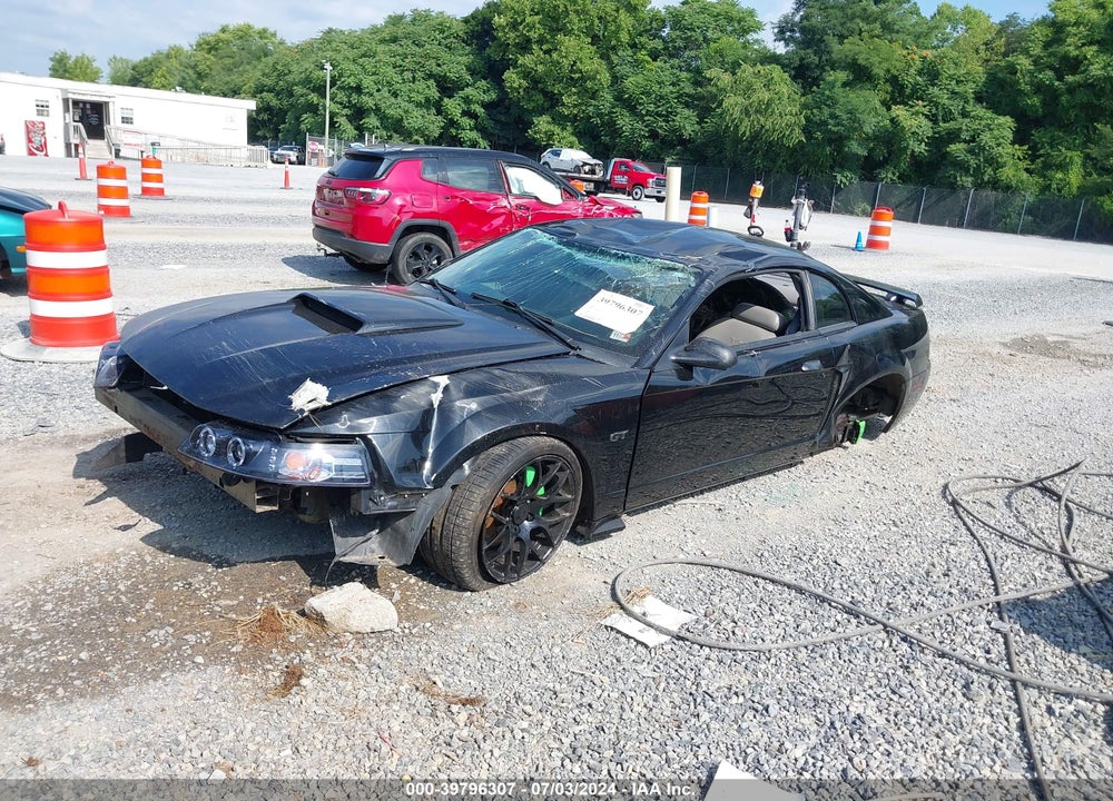 2003 FORD MUSTANG GT VIN: 1FAFP42X73F388214