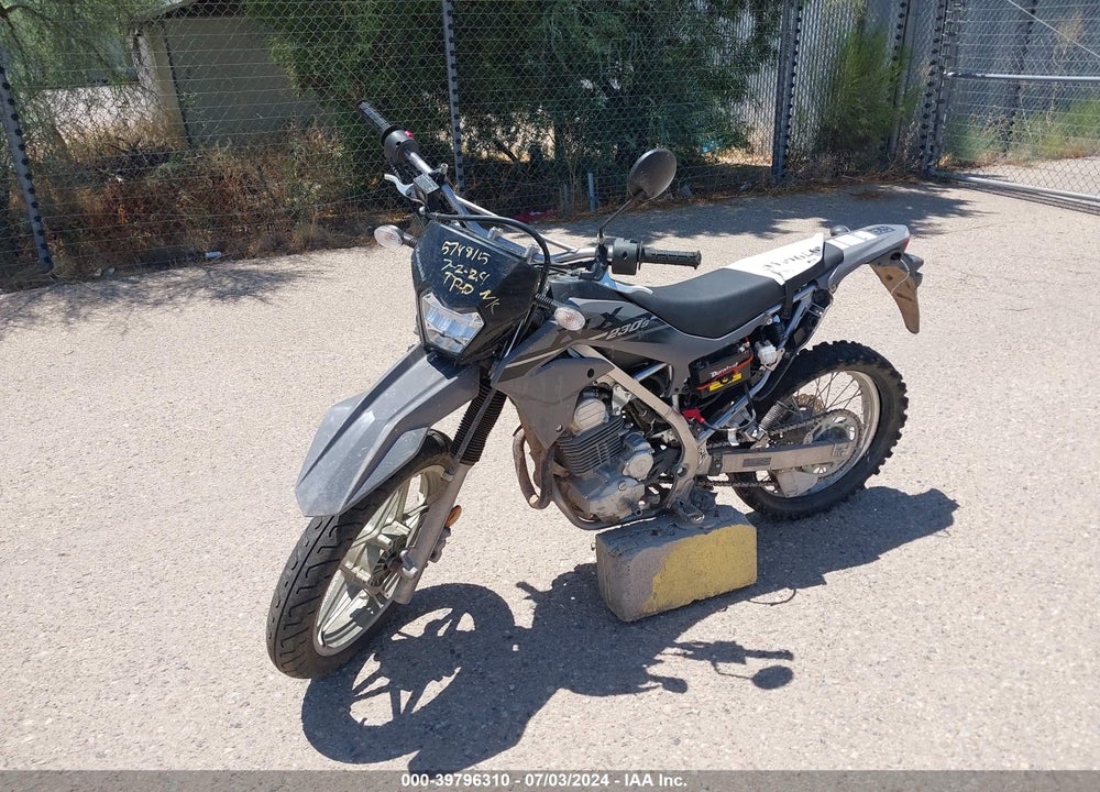 2023 KAWASAKI KLX230 M VIN: MH4LXCM11PJP01659