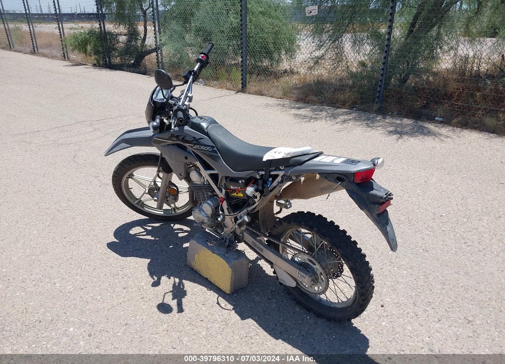 2023 KAWASAKI KLX230 M VIN: MH4LXCM11PJP01659