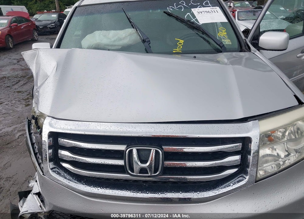 2013 HONDA PILOT EX-L VIN: 5FNYF4H7XDB038238