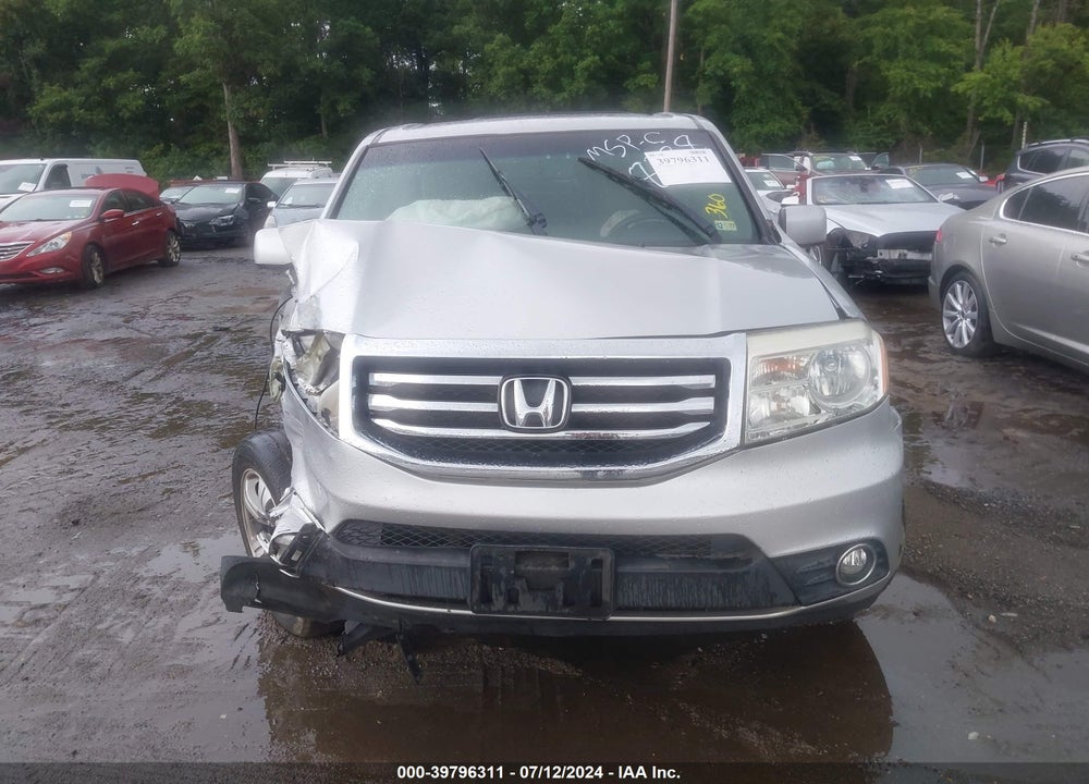 2013 HONDA PILOT EX-L VIN: 5FNYF4H7XDB038238