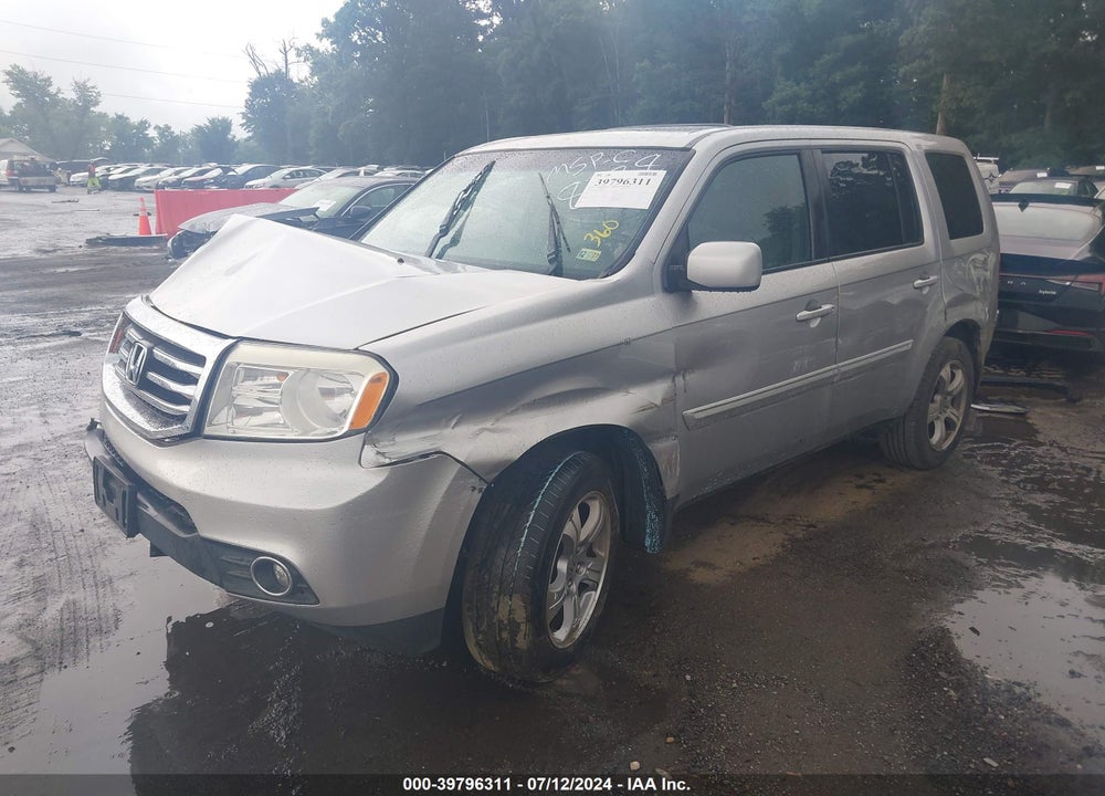 2013 HONDA PILOT EX-L VIN: 5FNYF4H7XDB038238