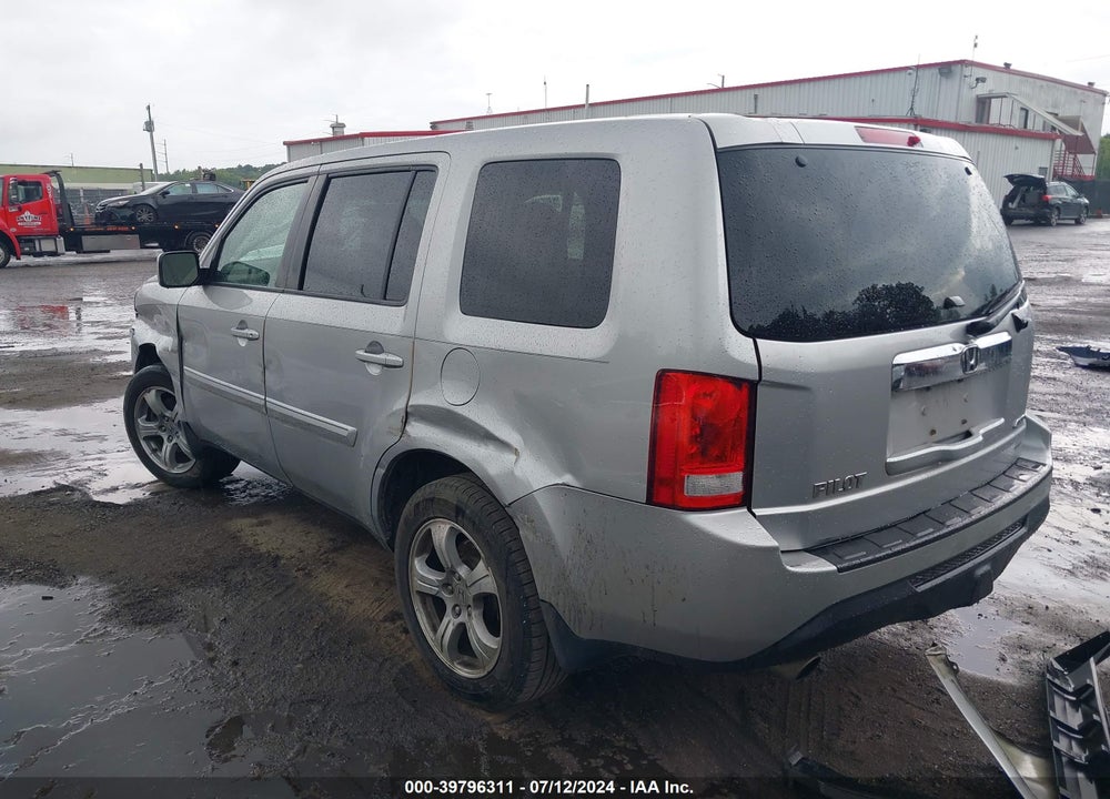 2013 HONDA PILOT EX-L VIN: 5FNYF4H7XDB038238
