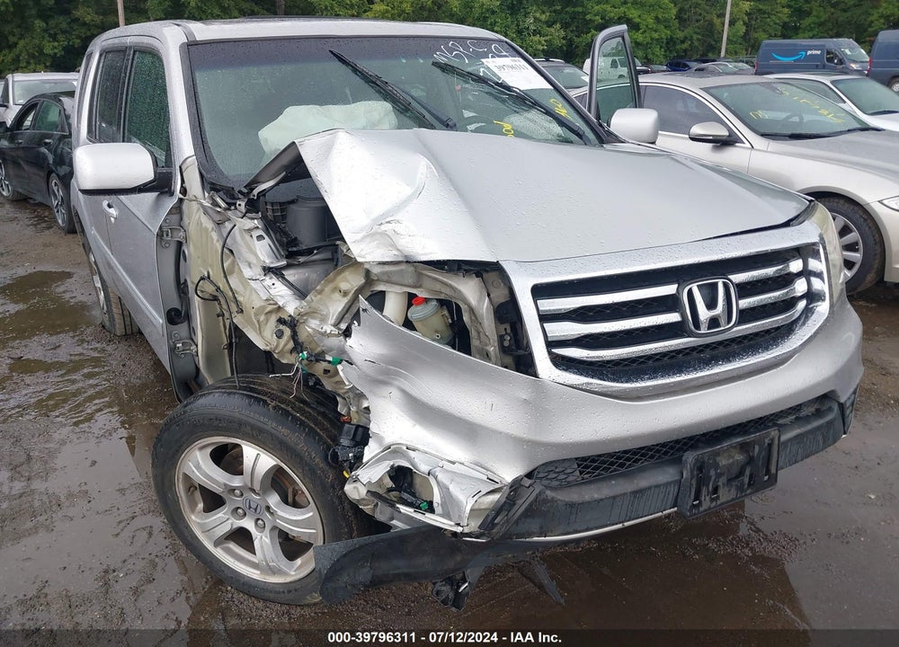 2013 HONDA PILOT EX-L VIN: 5FNYF4H7XDB038238