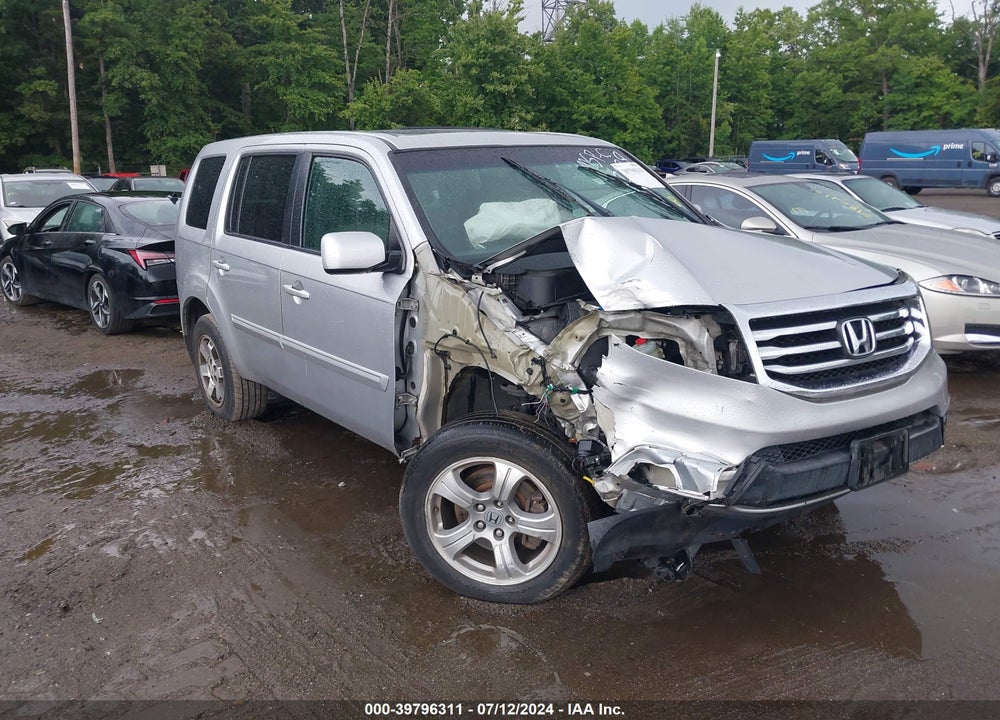 2013 HONDA PILOT EX-L VIN: 5FNYF4H7XDB038238