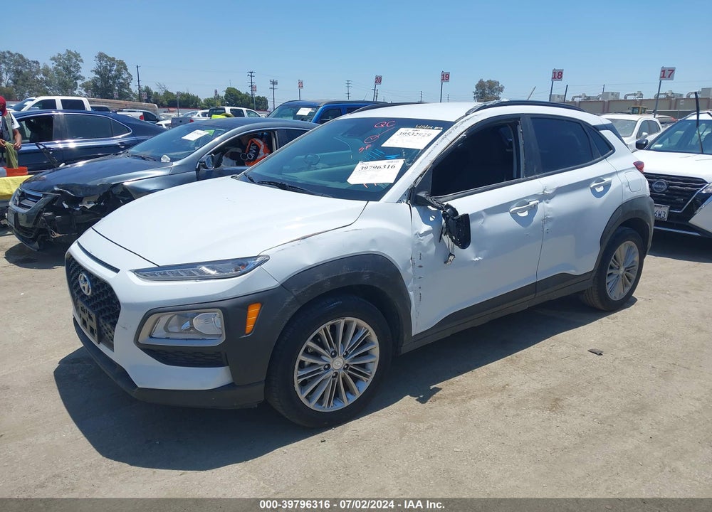 2020 HYUNDAI KONA SEL VIN: KM8K22AAXLU495192