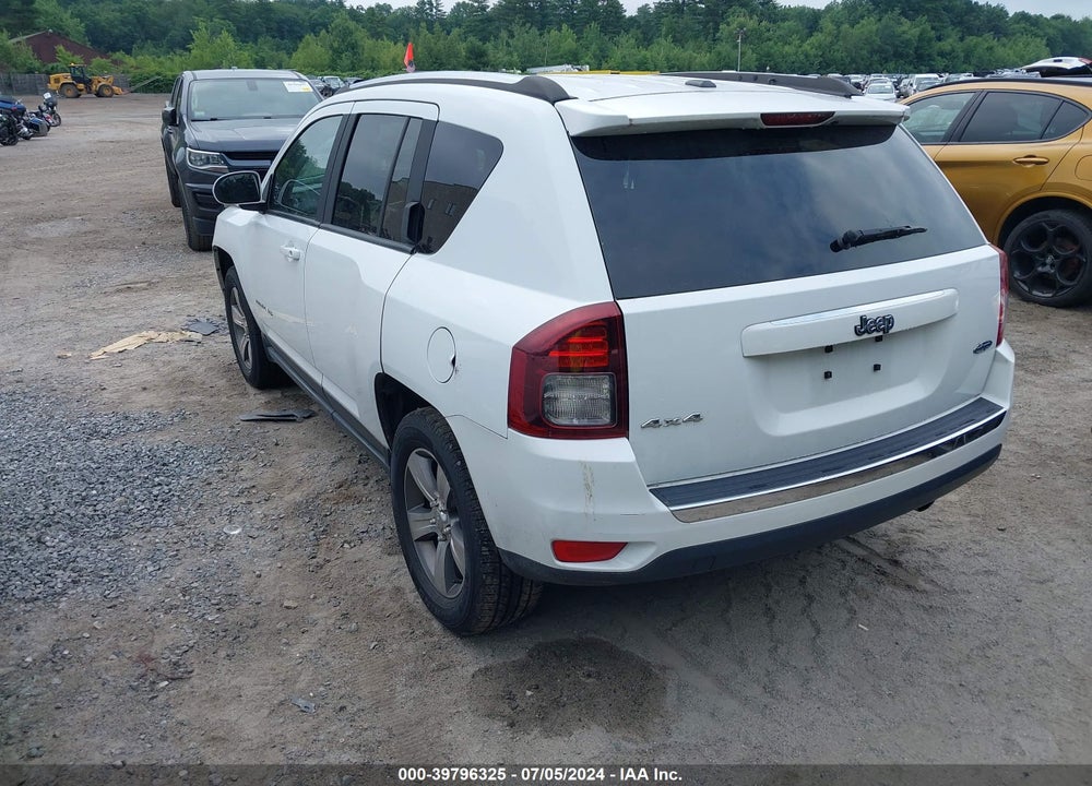 2016 JEEP COMPASS HIGH ALTITUDE EDITION VIN: 1C4NJDEB9GD772908