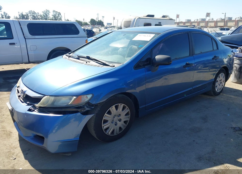 2011 HONDA CIVIC VP VIN: 2HGFA1F35BH514358