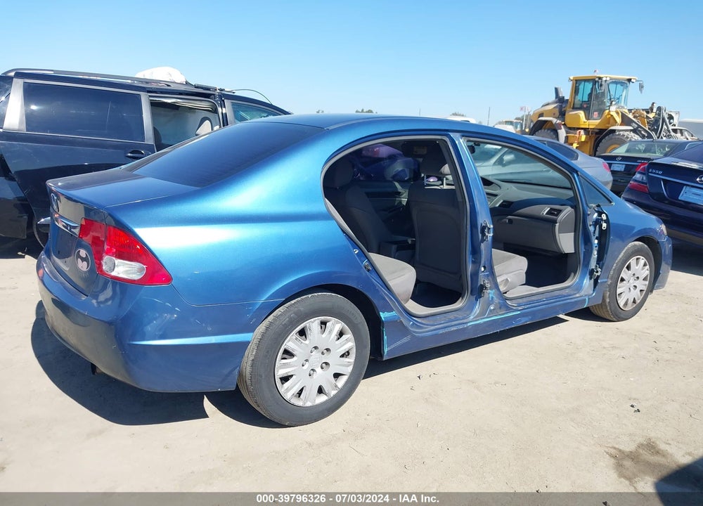 2011 HONDA CIVIC VP VIN: 2HGFA1F35BH514358