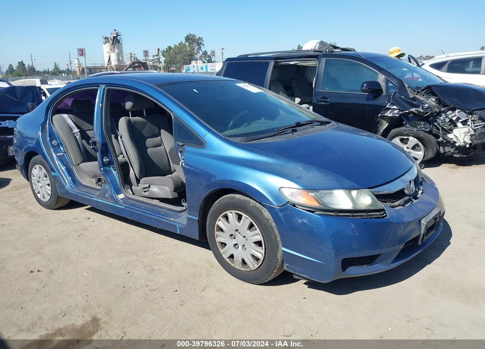 2011 HONDA CIVIC VP VIN: 2HGFA1F35BH514358