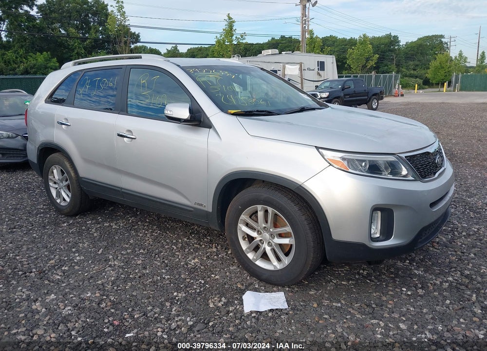 2014 KIA SORENTO LX V6 VIN: 5XYKTDA7XEG482142