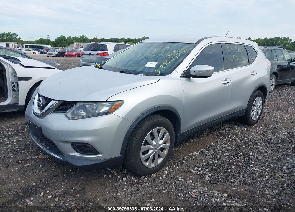 2014 NISSAN ROGUE S VIN: 5N1AT2MK2EC796416