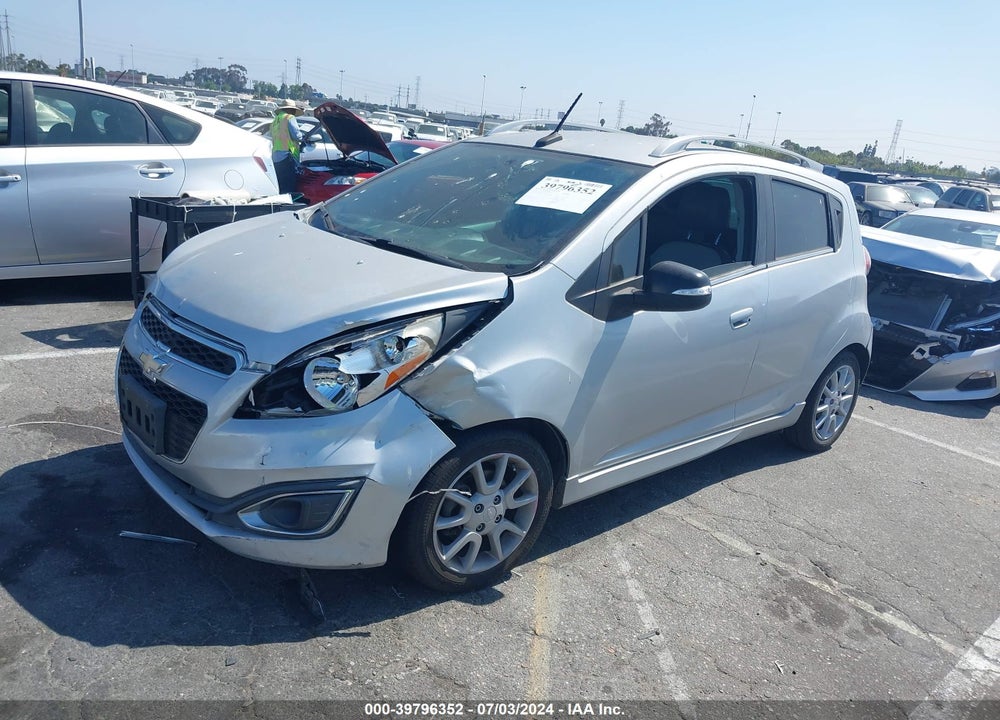 2014 CHEVROLET SPARK 2LT AUTO VIN: KL8CF6S95EC434326