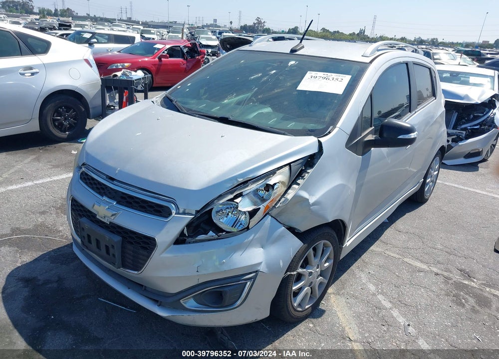 2014 CHEVROLET SPARK 2LT AUTO VIN: KL8CF6S95EC434326