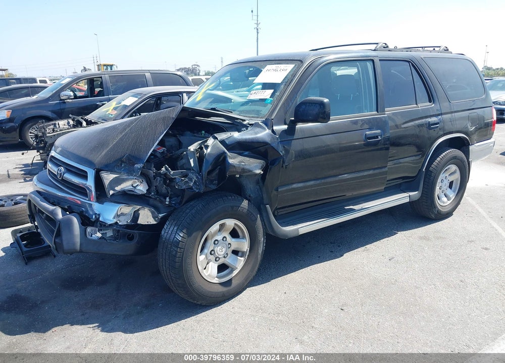 2000 TOYOTA 4RUNNER SR5 V6 VIN: JT3HN86R1Y0268290
